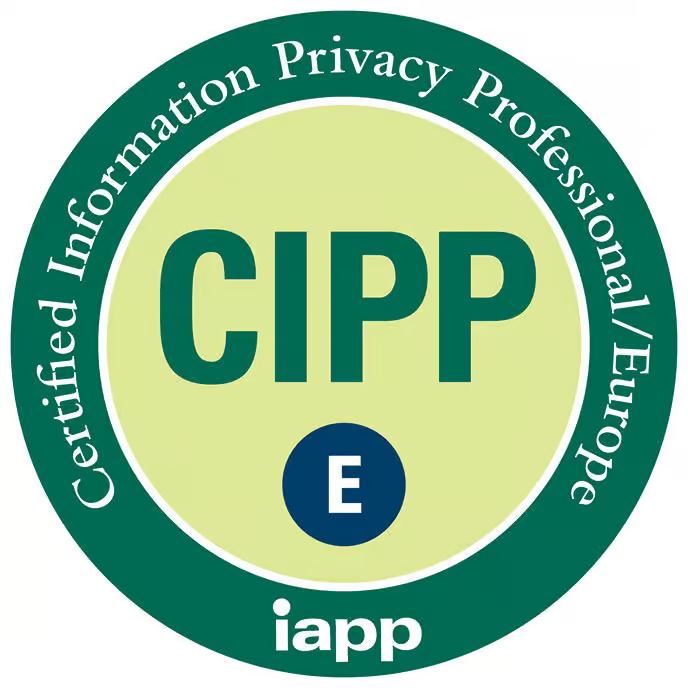 CIPP/E Certified